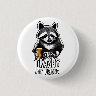 Stanna i Trashy My Friend Raccoon Knapp