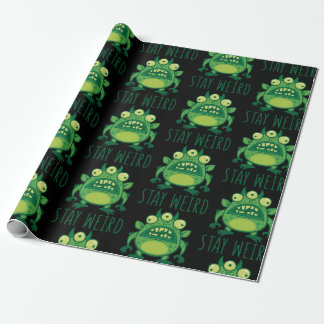 Stanna Konstig Alien Monster Presentpapper