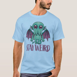 Stanna Konstig Cute Cthulhu Monster T Shirt