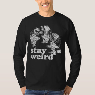 Stanna Konstig Cute Frogs & Mushroom Guitar Banjo T Shirt