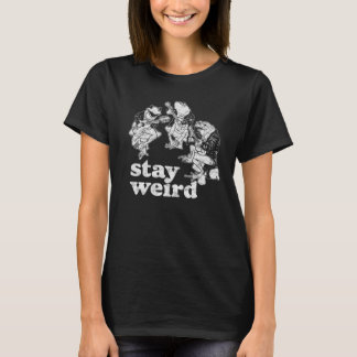 Stanna Konstig! Cute Frogs & Mushroom Guitar Banjo T Shirt