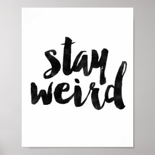 Stanna Konstig Poster