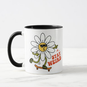 Stanna Konstig Skateboarding-Daisy Mugg