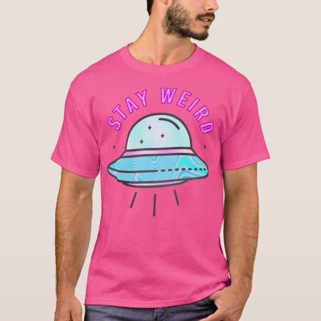 Stanna Konstig - Ufo T Shirt (Framsida)