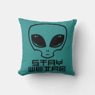 Stanna Konstigen Alien Head Kudde