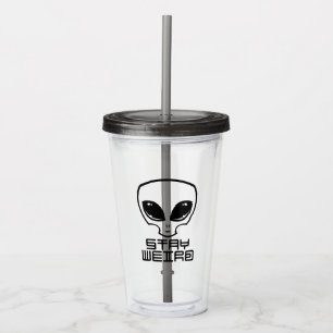 Stanna Konstigen Alien Head Take Away Mugg