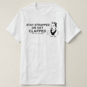 Stanna kvar eller få klappat t shirt