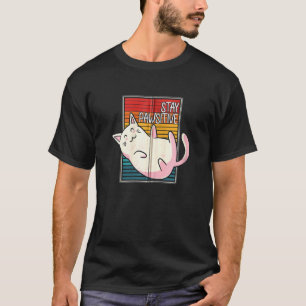 Stanna kvar i den pritiva kattägaren Kitten Älskar T Shirt