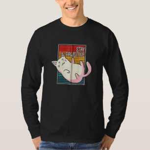 Stanna kvar i den pritiva kattägaren Kitten Älskar T Shirt