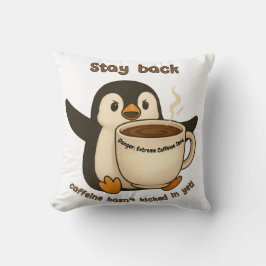 Stanna kvar: Kaffeinläsning Kudde