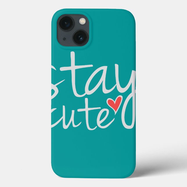 Stanna kvar, knappt där iPad-väska, Grått (Baksida)