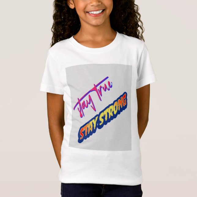 stanna kvar på Tshirt T Shirt (Framsida)