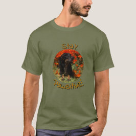 Stanna kvar vid Dachshund T Shirt