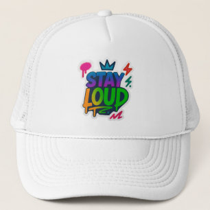Stanna Loud Graffiti Neon Artwork Keps