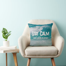Stanna Lugn Ocean Wave Kudde