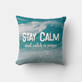 Stanna Lugn Ocean Wave Kudde