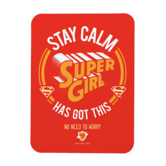 Stanna Lugn Supergirl har Har det här Magnet