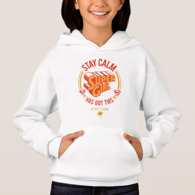 Stanna Lugn Supergirl har Har det här T Shirt (Framsida)