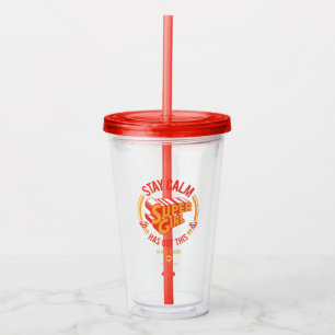 Stanna Lugn Supergirl har Har det här Take Away Mugg