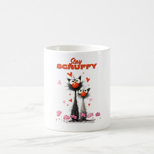 Stanna lurvig kaffemugg (Center)