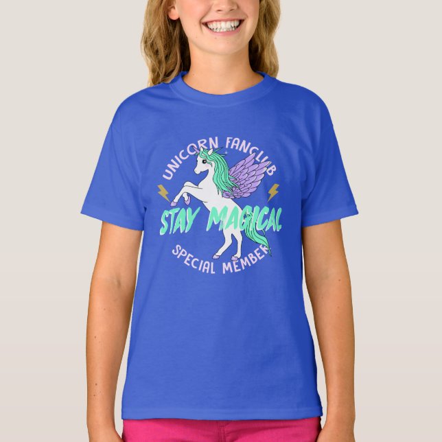 Stanna Magic Unicorn T Shirt (Framsida)