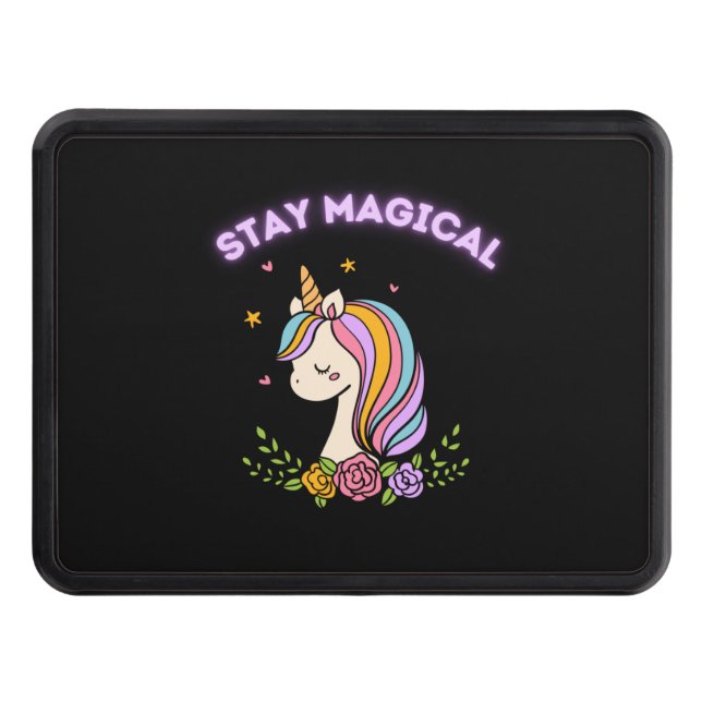 Stanna magiska Unicorn Kids Dragkroksskydd (Framsidan)