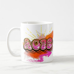 Stanna med Inspired Graffiti HOPE Graphic Kaffemugg