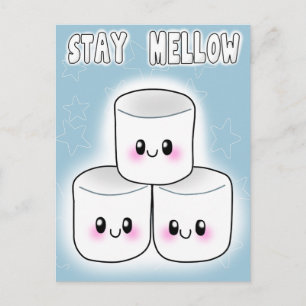 Stanna mellow Marshmallow Vykort
