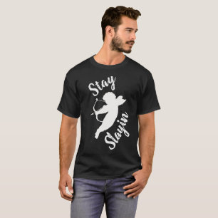 Stanna och slakta lustig valentines day-skjorta t shirt