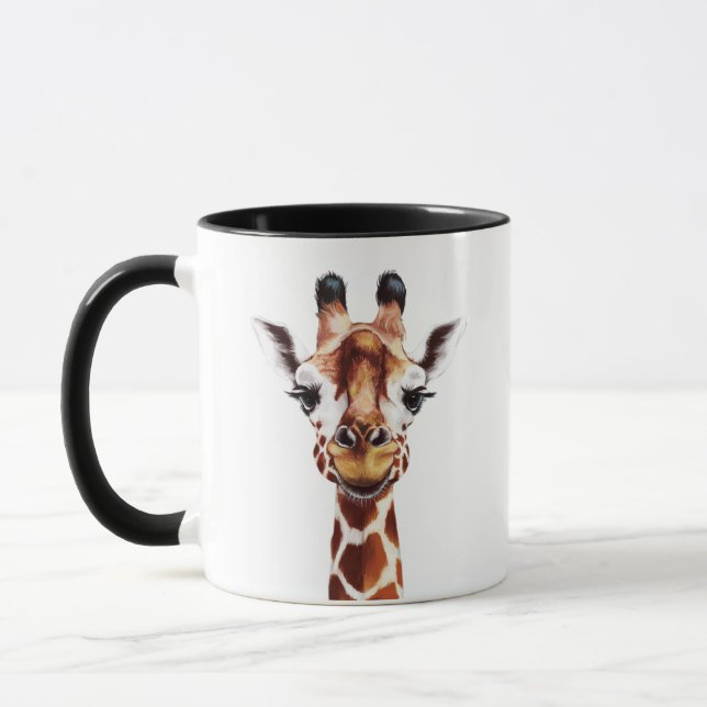 Stanna på marken Giraffe Mugg (Vänster)