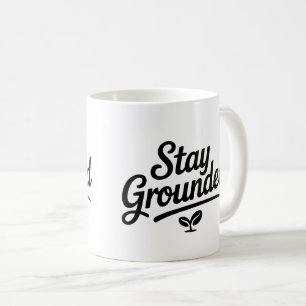 Stanna på Mugg i grovkornigt kaffe