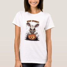 Stanna på Spooky Halloween T-Shirt
