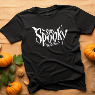 Stanna på Spooky Witches Witch Halloween Funny T Shirt