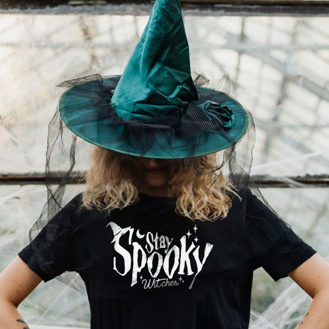 Stanna på Spooky Witches Witch Halloween Funny T Shirt (Stay Spooky Witches Witch Halloween Funny T-Shirt)