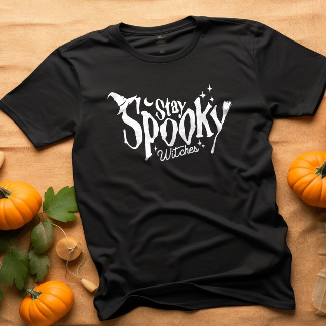 Stanna på Spooky Witches Witch Halloween Funny T Shirt (Stay Spooky Witches Witch Halloween Funny T-Shirt
)