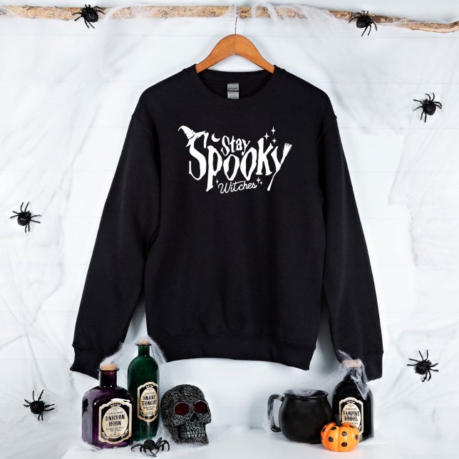 Stanna på Spooky Witches Witch Halloween Funny T Shirt (Stay Spooky Witches Witch Halloween Funny Sweatshirt)