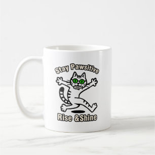 Stanna Pawsitiv Katt Kaffemugg