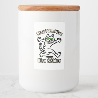 Stanna Pawsitiv Katt Mat Etikett