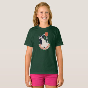 Stanna Pawsitivt Barn Djup Skoggrön Smoking Katt B T Shirt