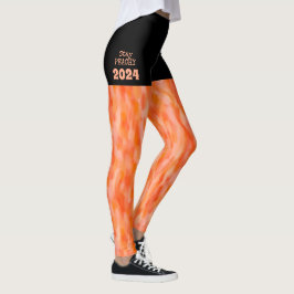 Stanna PEACHY 2024 roligt boho orange Leggings