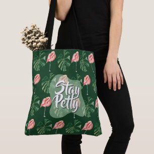 Stanna Petty Anpassningsbar Tropical Flamingo Mons Tygkasse