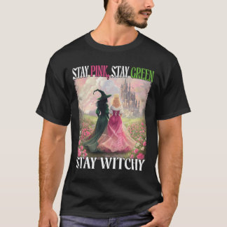 Stanna Rosa Stanna Grönten och håll dig vaksam på  T Shirt