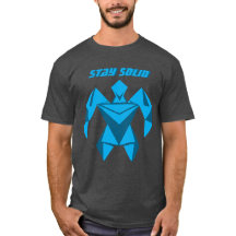 Stanna Solid Futuristisk Styrka T-Shirt