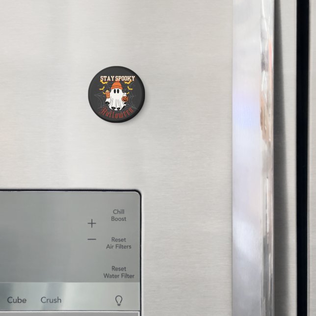 Stanna Spöklik Anden Halloween Magnet (In Situ (Fridge))
