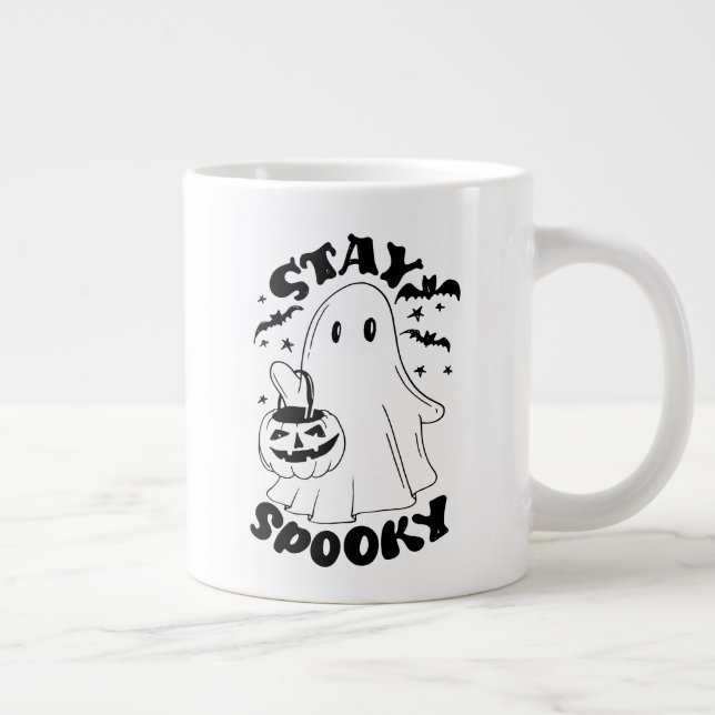 Stanna Spooky Ghost Jumbo Mugg (Höger)