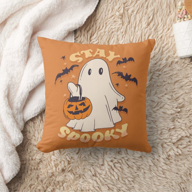 Stanna Spooky Ghost Kudde (Filt)