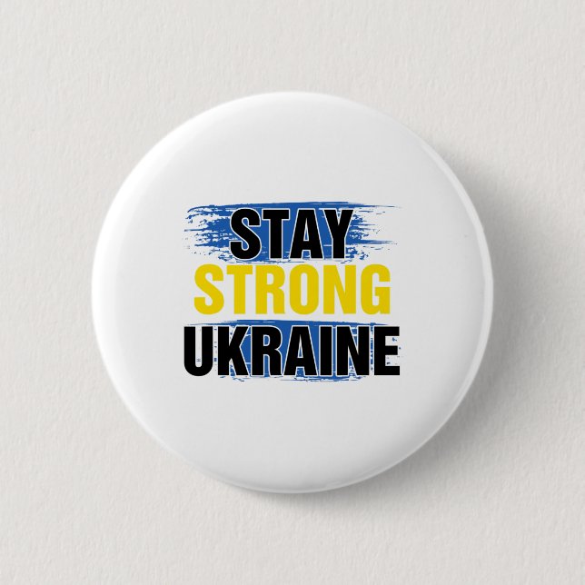 Stanna starka Ukraina  Knapp (Framsida)
