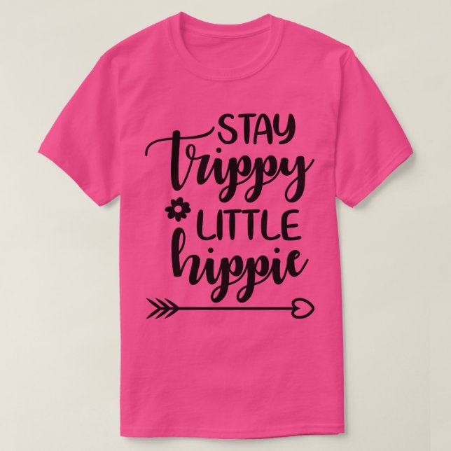 Stanna Trippie Little Hippie T Shirt (Design framsida)