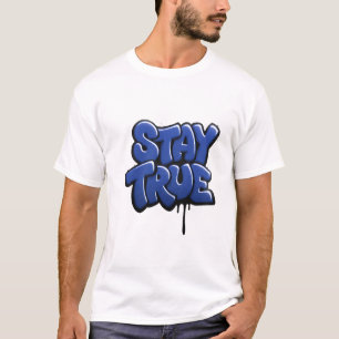 Stanna True Graffiti Streetwear Graphic T-Shirt De