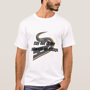 stanna utanför motorvägarna på fredag t shirt